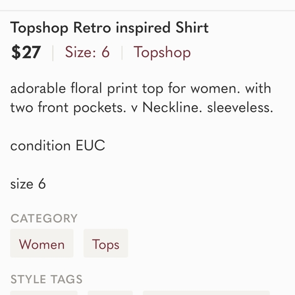 Topshop Retro Inspired Mini dress - Picture 3 of 5